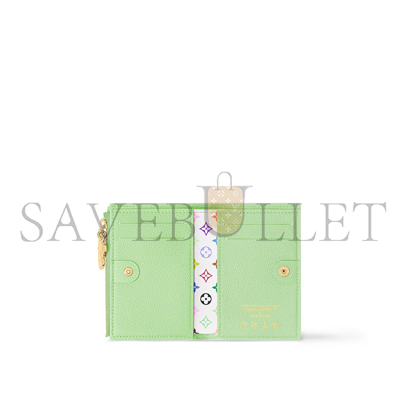 l0vis Vvtt0n murakami lv x tm lisa wallet m14088 (11.5*9*1.5cm)